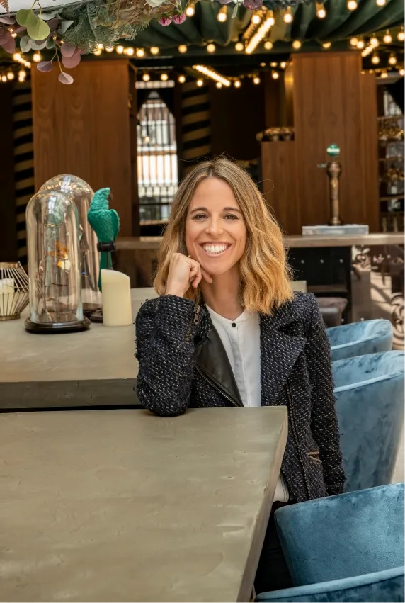 La diseñadora Alejandra Pombo
